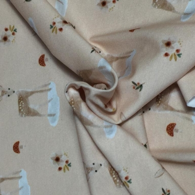 Jersey digital "Sweet Deer" Reh | Nude Rosa